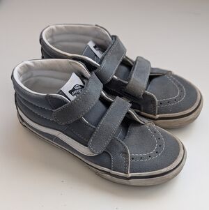 Vans Kids Gray Sneakers